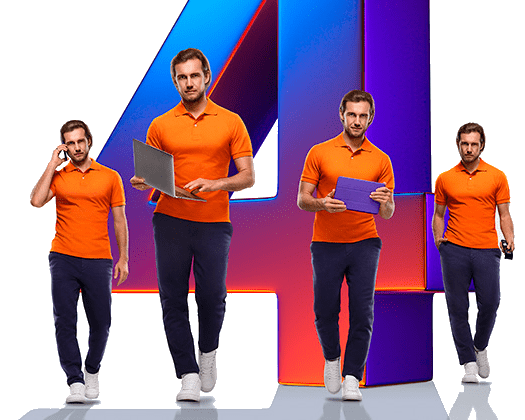 Великолепная четверка Ростелеком в&nbsp;деревня Загарская (Республика Коми)